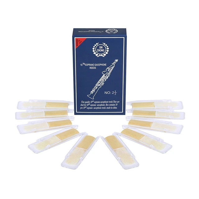 Beau Portatif Instruments Pièces Feuilles Pour Soprano Roseau Saxophone