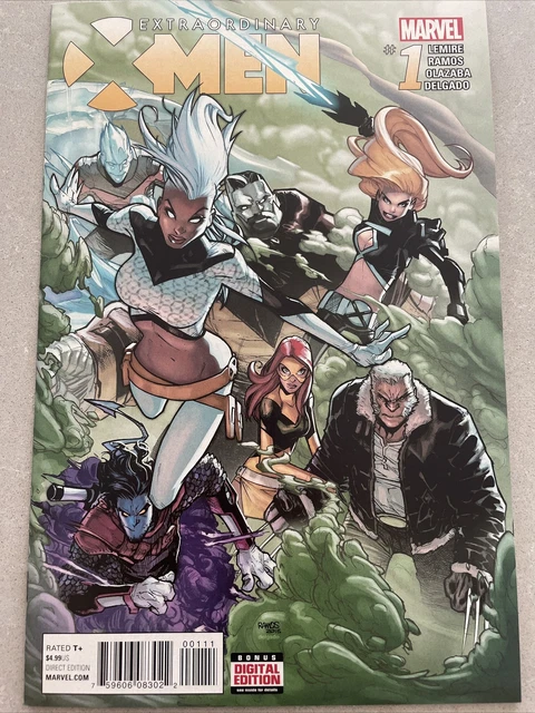 EXTRAORDINARY X-MEN #1 Marvel Comics 2016 Jeff Lemire & Humberto Ramos NM