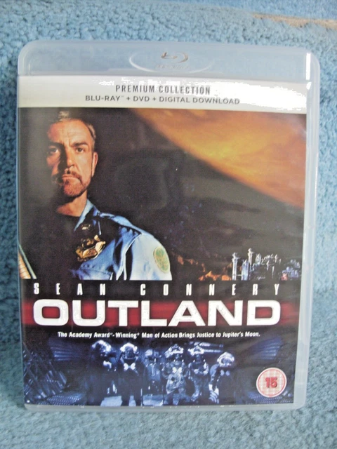 OUTLAND (BLU-RAY B & DVDR2) 2Discs 1981 Sean Connery 109mins+Extras ...