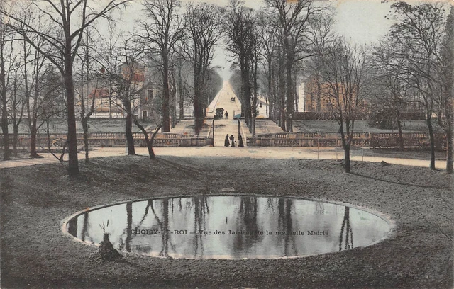94-CHOISY-LE-ROI-Vue des jardins de la nouvelle mairie-N 6003-H/0379