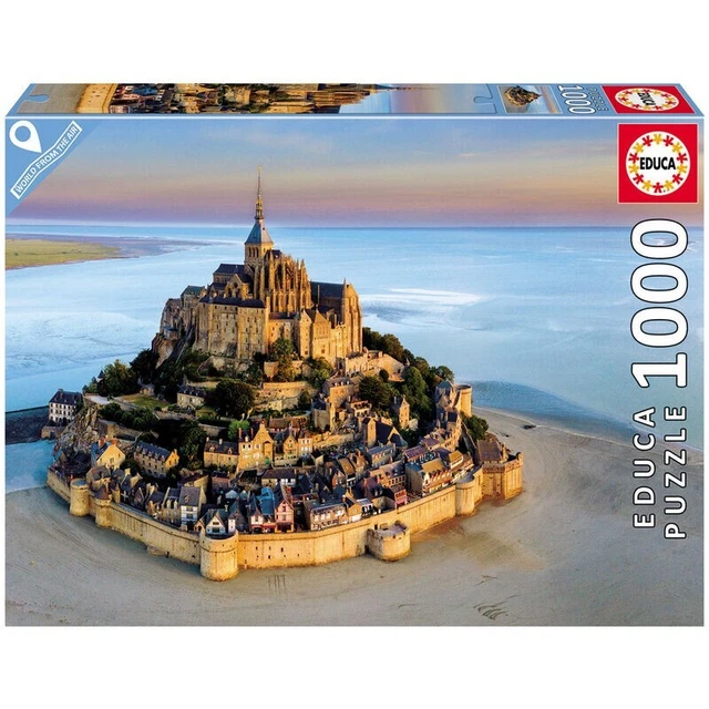 Educa Puzzle 1000 Teile Mont Saint Michel                                (19262)