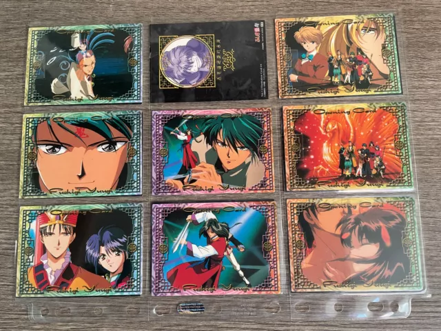 Fushigi Yugi Yuugi Perfect Collection 2 - 62 of 63 Cards MINT PERFECT