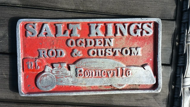 CAR CLUB PLAQUE  Edelbrock Holley Cragar Hot Rod Rat Fink LS1 AC Delco Corvette