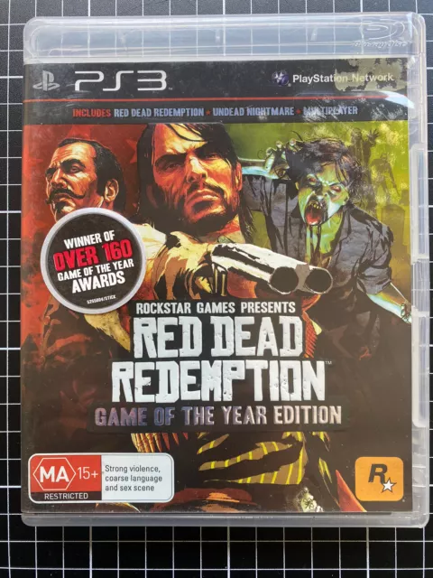 Red Dead Redemption Sony PlayStation 3 PS3 Video Game With Manual