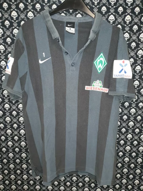 Camiseta polo original matchworn SV Werder Bremen Press 1 mws567