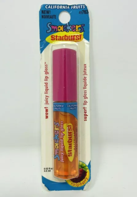 Rare Lip Smacker Bonne Bell Starburst 763 Raspberry Smackers Vintage Y2K