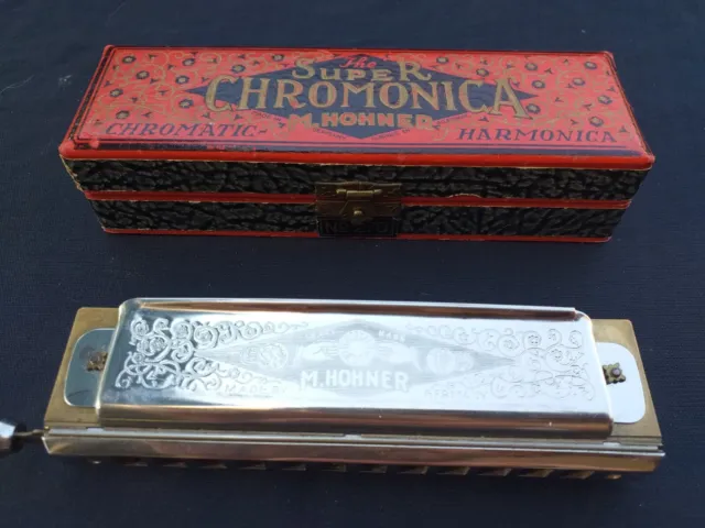 Harmonica Hohner Super Chromonica n°270 clé de C