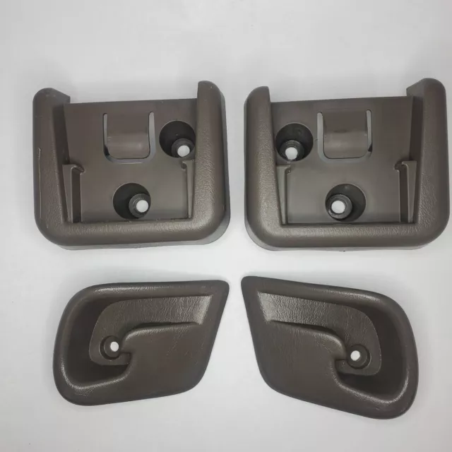 96-02 Toyota 4Runner Limited Rear Cargo Cover Shade MOUNT BRACKET SET Brown Used