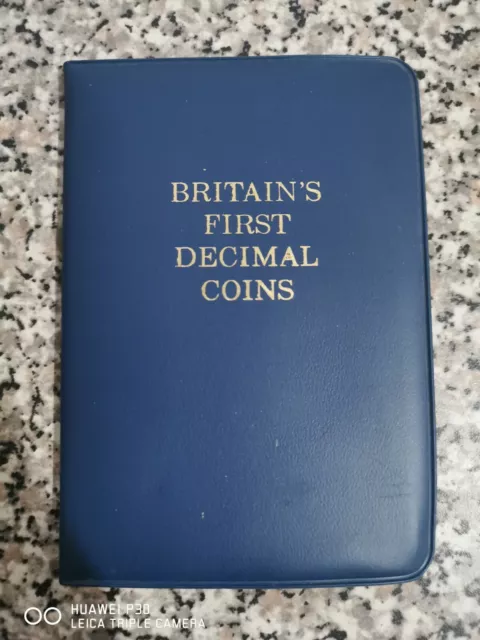 1968-1971 Britain First Decimal Coin Set. 2