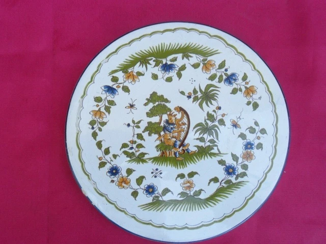 Assiette de moustiers - France