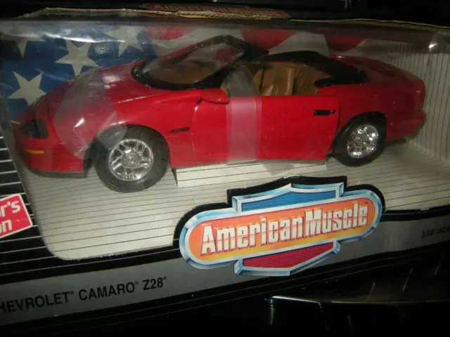 1:18 Ertl American Muscle Chevrolet Camaro Z28 rot/red in OVP