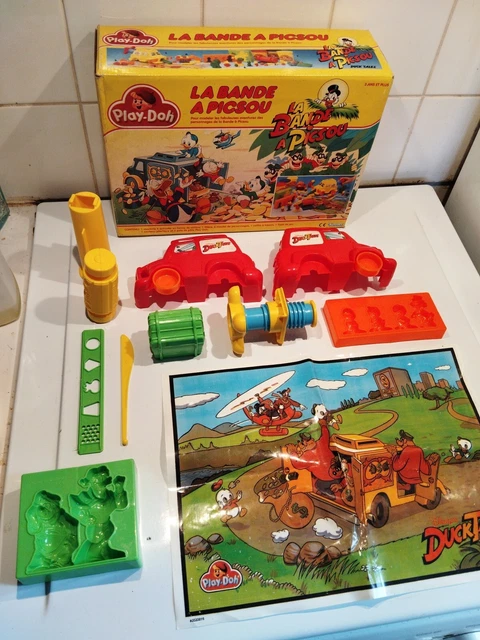 PLAY-DOH Le Super Cuistot – Kenner 1992, Set De Jeu Vintage Incomplet