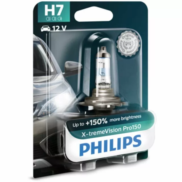 Glühlampe Halogen PHILIPS H7 X-tremeVision Pro150 12V, 55W [U]