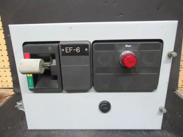 Cutler Hammer Motor Starter Control Bucket Model: 2100 12" Nema Size 1 3 Amp