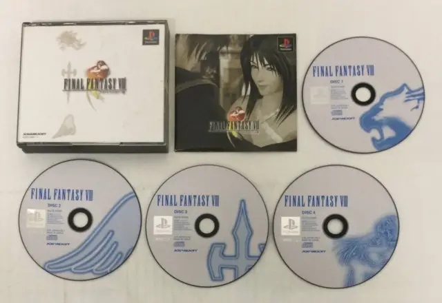 Sony Playstation 1 PS1 Final Fantasy Viii 8 Japanese Ver