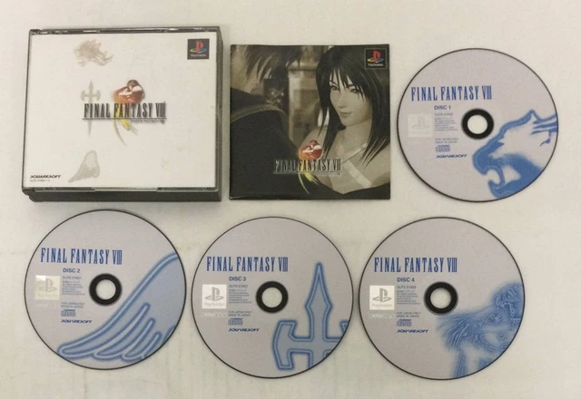 Sony Playstation 1 PS1 Final Fantasy Viii 8 Japanese Ver