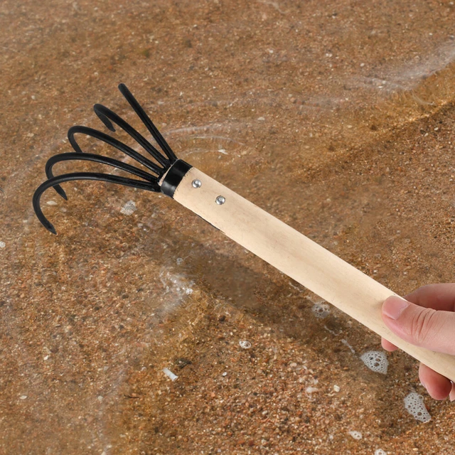 Rastrello Da Giardino Con 14 Denti - Manico In Acciaio, Regolabile, Per Lavori Pesanti - Foto 9