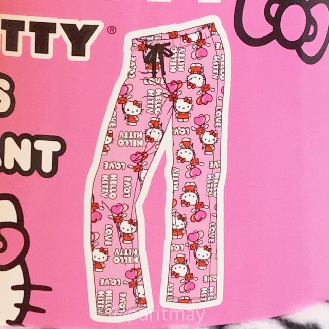 HELLO KITTY CVS Valentine's Day 2024 Sleep Pajama Pants NEW IN PACKAGE