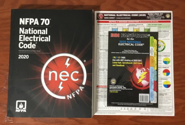NATIONAL ELECTRICAL CODE 2020 NEC NFPA 70 with BBI Fast TAB with Quick ...