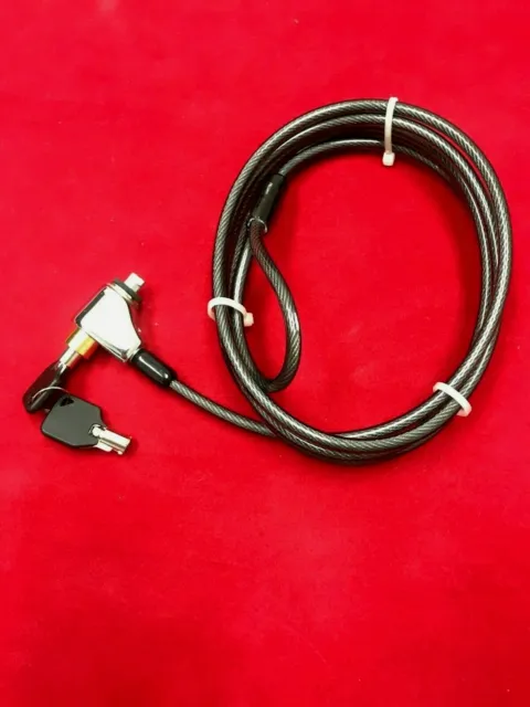 Laptop Computer Lock Security Security Lock Cable Chain With Keys