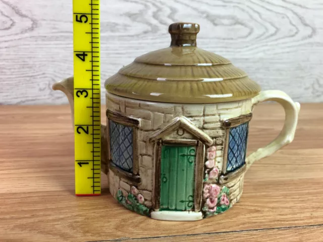 Sylvac Ceramics Hand Painted Cottage Ware Teapot 2