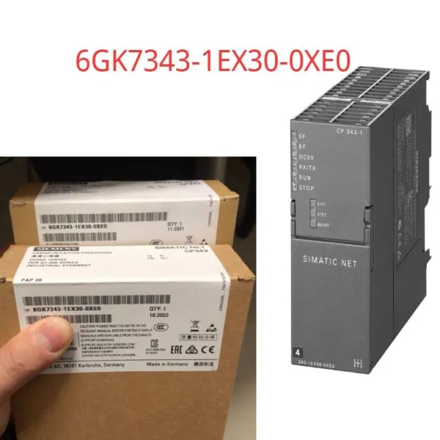 6GK7343-1EX30-0XE0 New Communications processor CP 343-1 with ERTEC 200,DHL