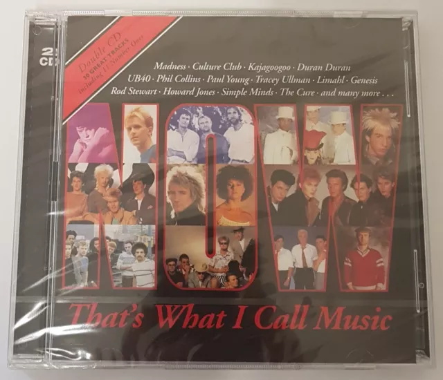 Now That's What I Call Music 1 Double Cd Re-Release 2018 Sealed