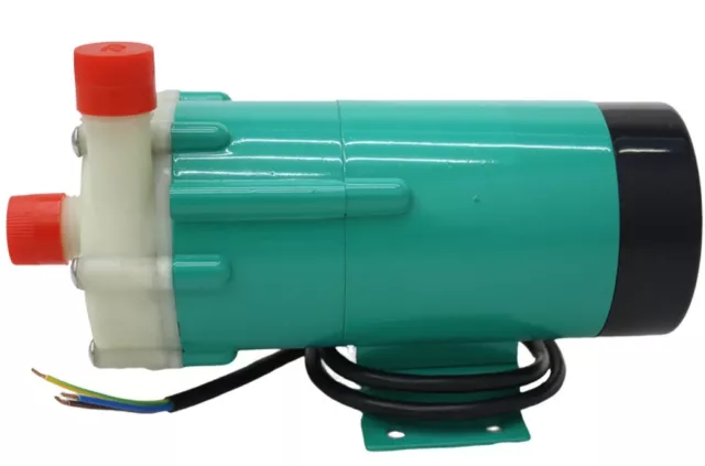110V 20RM Corrosion-Resistant Magnetic Drive Pump Plastic Head 1/2''Inlet/Outlet