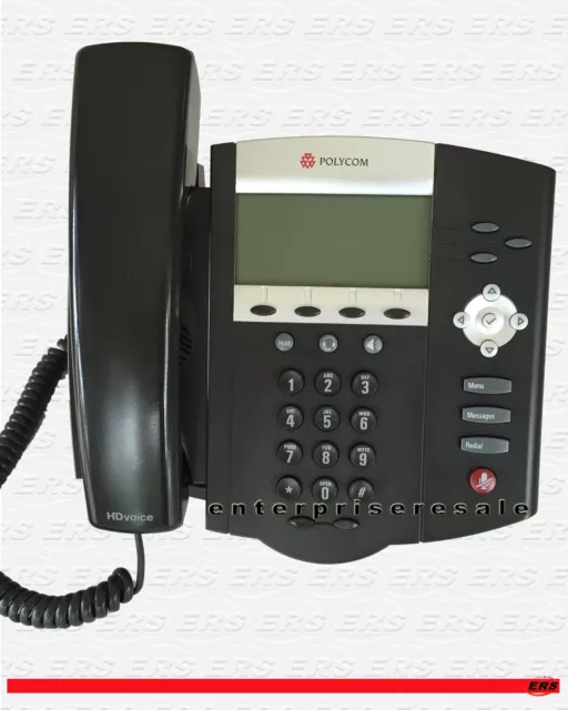 Polycom SoundPoint IP 450 Phone IP450 2201-12450-025 POE