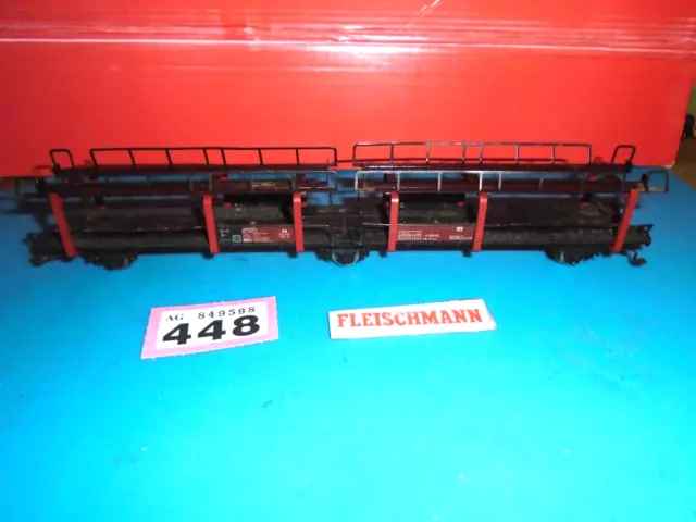 Fleischmann Ho Gauge  Db Articulated Car Transporter  Wagon       P/448