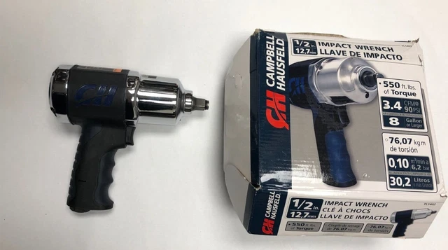 CAMPBELL HAUSFELD 1 2 in. Air Impact Wrench TL140200 550lbs torque twin hammer 48.61 PicClick UK