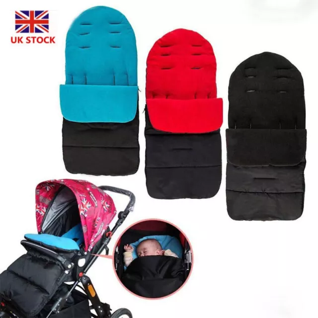 2 in1 Universal Footmuff Cosy Toes Apron Liner Buggy Pram Stroller Baby Toddler