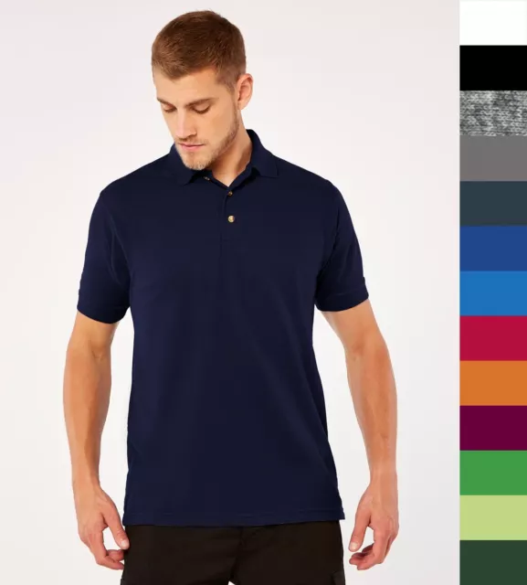 Kustom Kit Herren Workwear Poloshirt 17 Farben bei 60°C - Superwash KK400 NEW