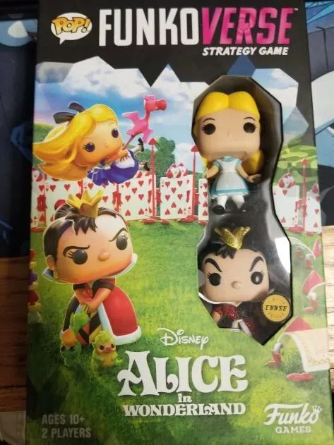 Funkoverse Alice In Wonderland Disney Strategy Game FUNKO POP 2021 sealed.