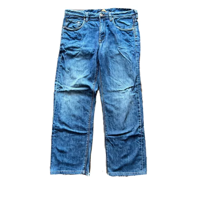 Tommy Bahama Jeans Mens 34x30 Stretch Blue Standard Fit Straight Leg Denim