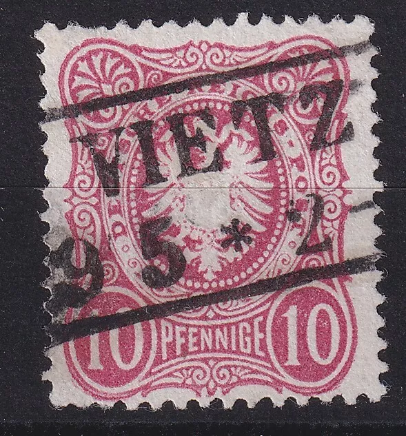 64985) VIETZ Brandenburg nachverwendeter Preußen-Stempel