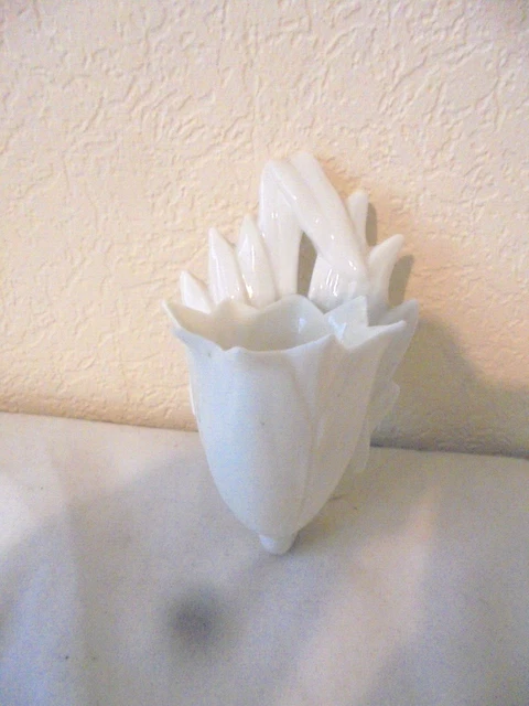 Royal Worcester China Works G & C Wall Pocket  Design