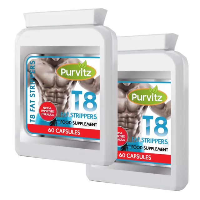 120 Très Fort T8 Gras Brûleur Régime & Perte de Poids Capsules Amincissant Légal