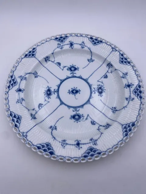 Royal Copenhagen - Musselmalet Vollspitze, große Platte, 33,5 cm - Nr 1041, 1.W