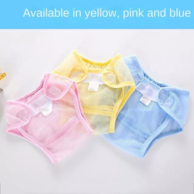 0-18 Months Reusable Nappy Adjustable Cloth Diapers Diaper Pants  Newborn Kids