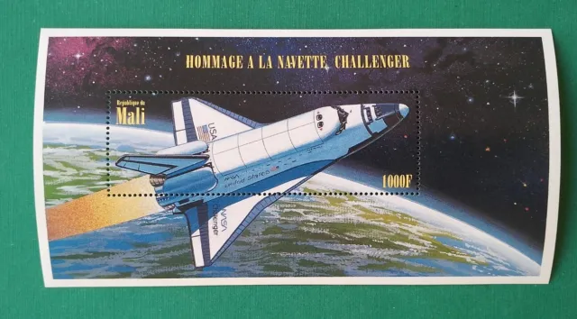 MALI 1000f Navette Spatiale MNH Neuf Bloc Feuillet BF Yv 48 1996