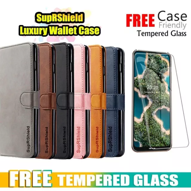 For Nokia G22 G21 & C21 Plus Wallet Case Flip Leather Shockproof Magnetic Cover