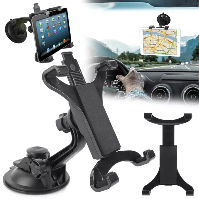 Car Tablet Mount Holder Windshield Dashboard For Universal 7"~11" Tablet PC iPad