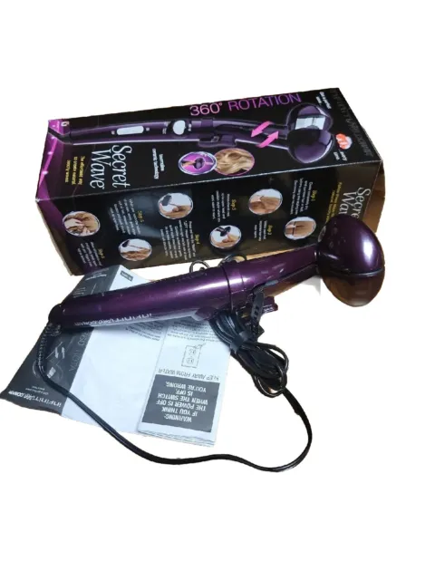 Infiniti Pro by Conair Secret Wave Hair Styler Iron W/ Tourmaline Ceramic Plates