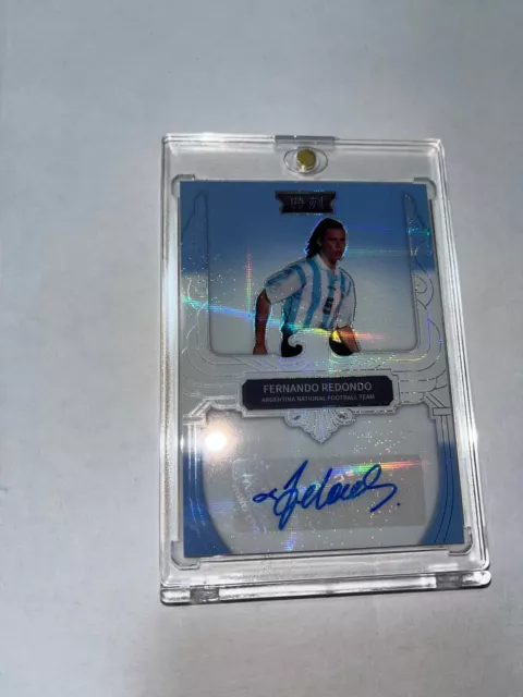 2022 Fansmall Argentina National Team Jersey Auto Card