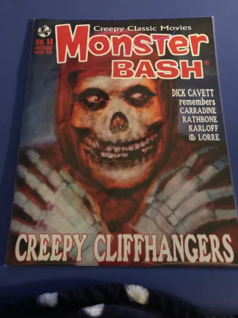 Monster Bash #14 Creepy Classic Movies Horror Magazine Creepy Cliffhangers