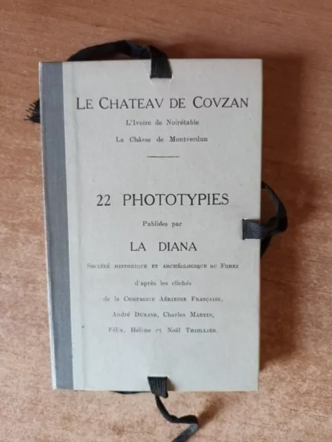 le chateau de couzan 22 phototypies la diana 1934