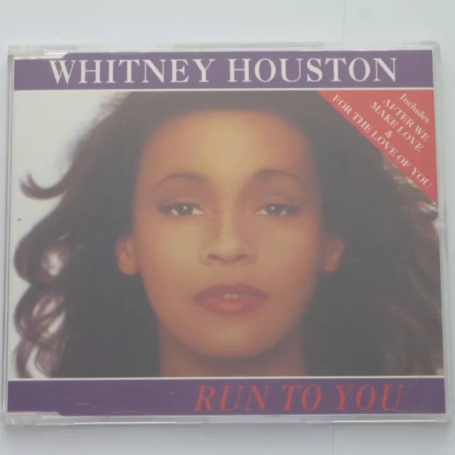 Whitney Houston ‎– Run To You CD Single 1998 Bodyguard ft. After We Make Love