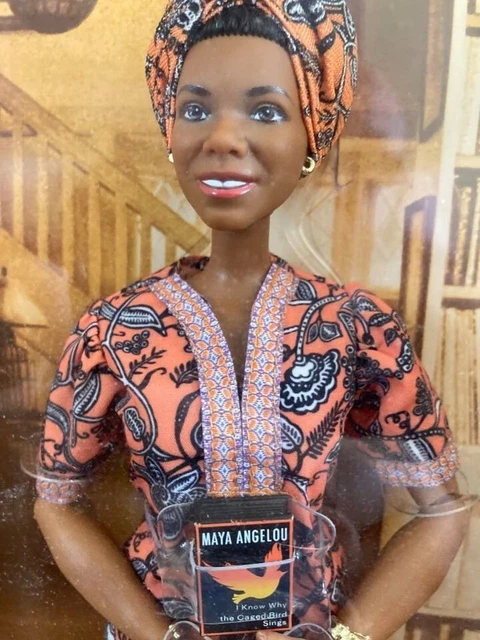 Barbie AA MAYA ANGELOU Militante Poete Teacher Inspiring Women 2020 Mattel GXF46