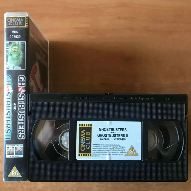 GHOSTBUSTERS/GHOSTBUSTERS 2 [VHS] [VHS Tape] £22.49 - PicClick UK